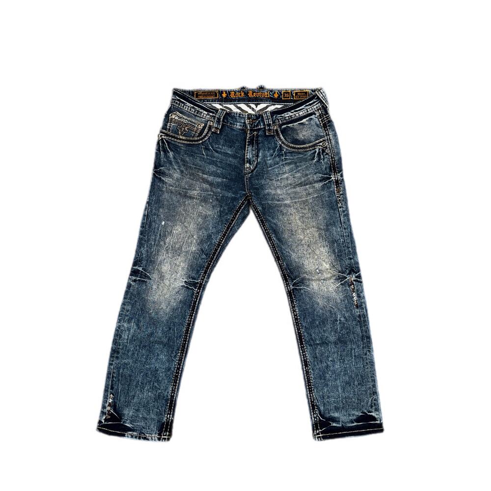 Rock revival Blue Denim Wales Slim Straight size 36